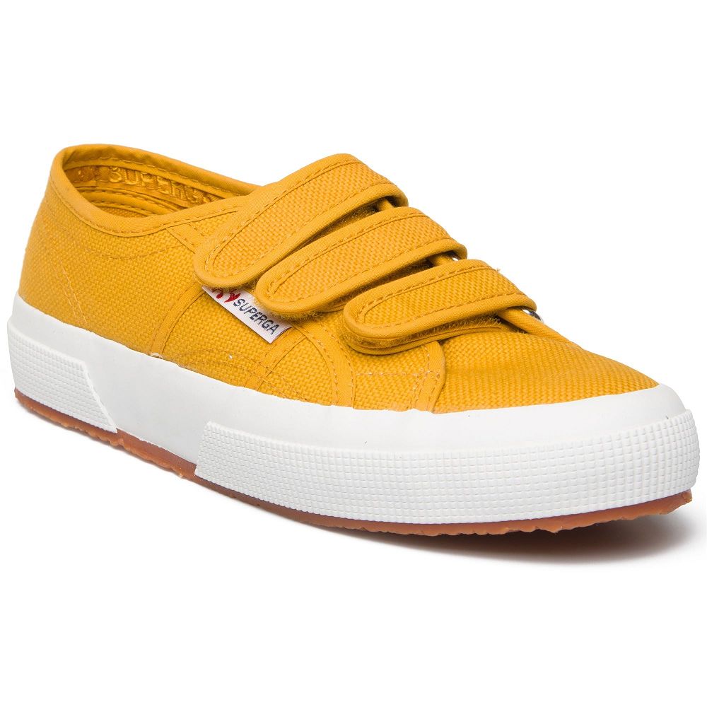 Superga 2750 Cot3strapu Yellow Sneakers - Women's Sneakers USA | US5348016